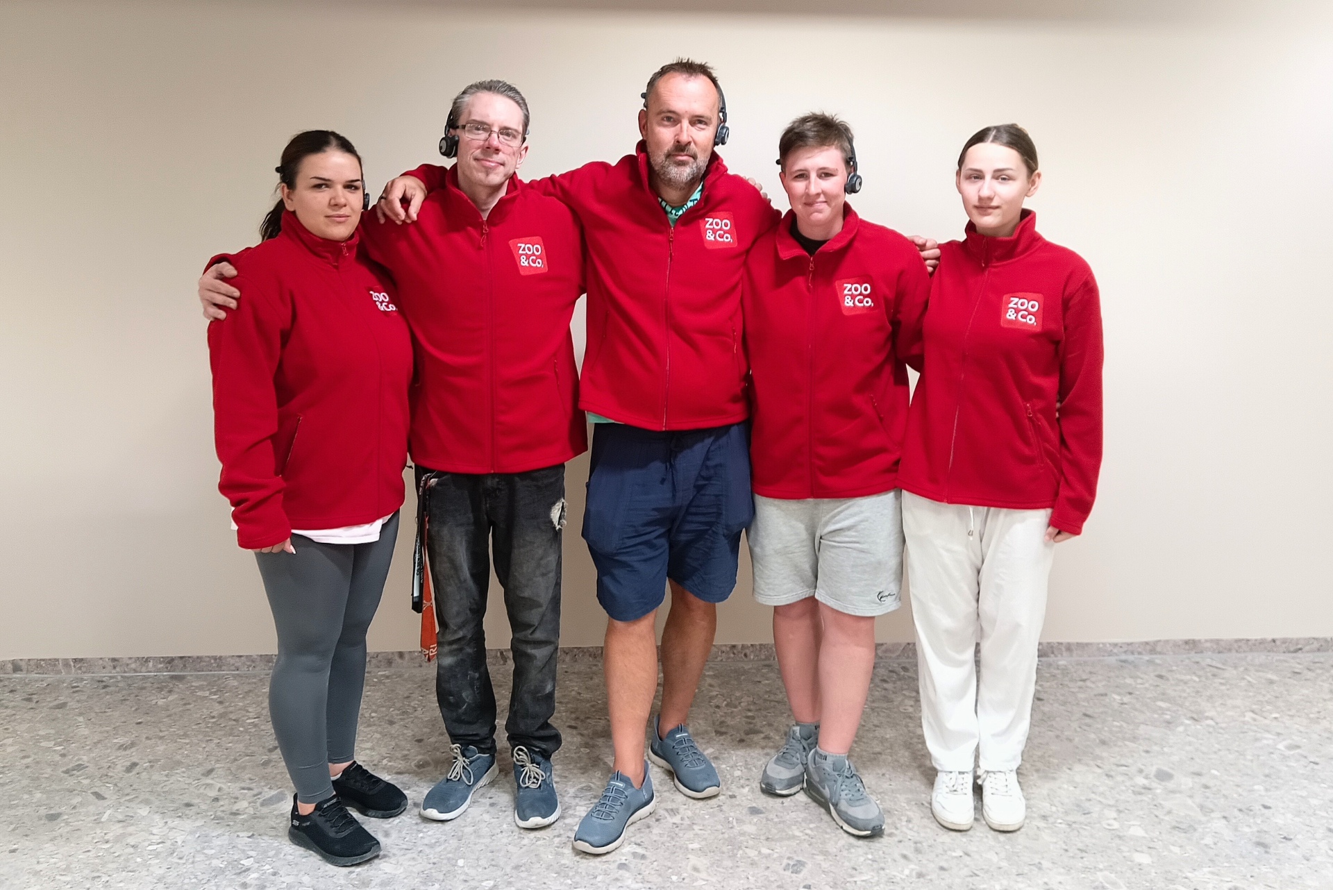 Marco Lange von ZOO und Co. Berlin und sein Team